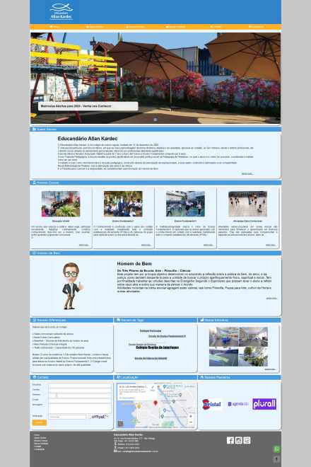 Site do Educandário Allan Kardec
